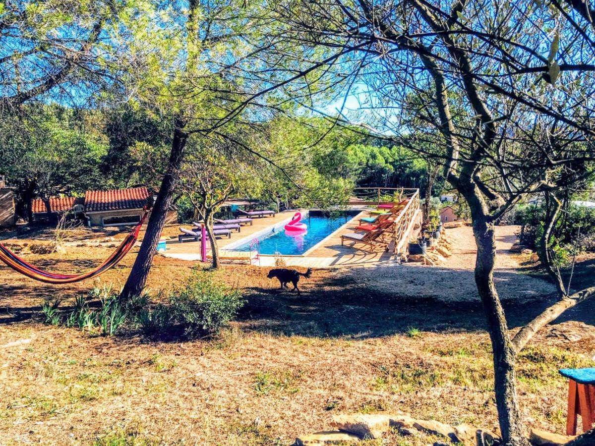 Dépend Atypiq Bohème,piscine chauffée toute l'année, jacuzzi,sauna,loisirs nature Le Beausset Exterior foto