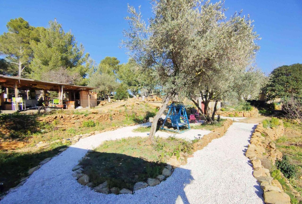 Dépend Atypiq Bohème,piscine chauffée toute l'année, jacuzzi,sauna,loisirs nature Le Beausset Exterior foto